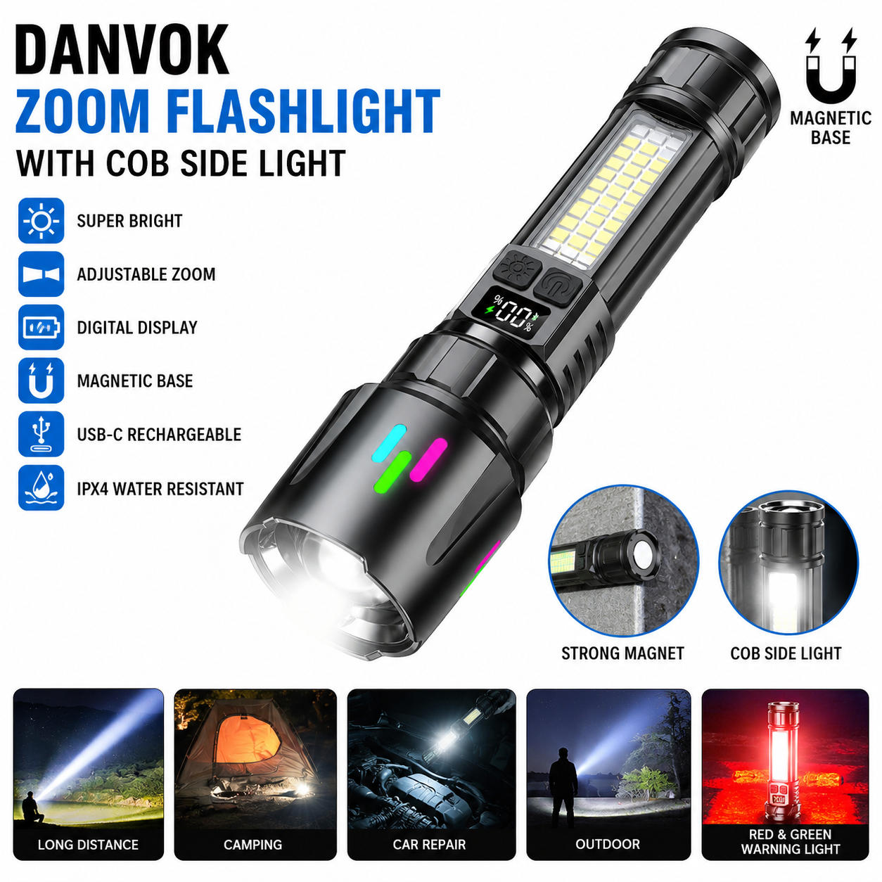 Explorer Zoom Flashlight - Product Detail View