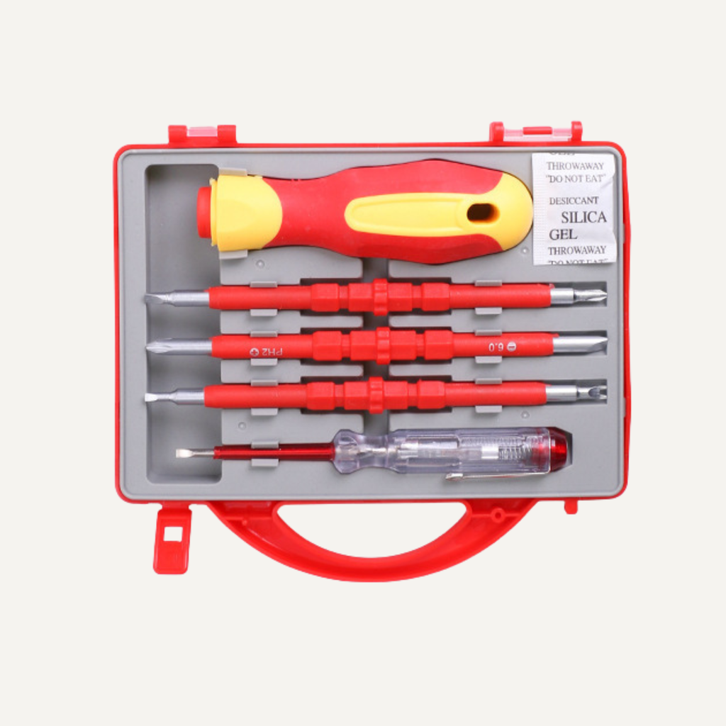 Compact 5-in-1 Magnetic Screwdriver Repair Kit