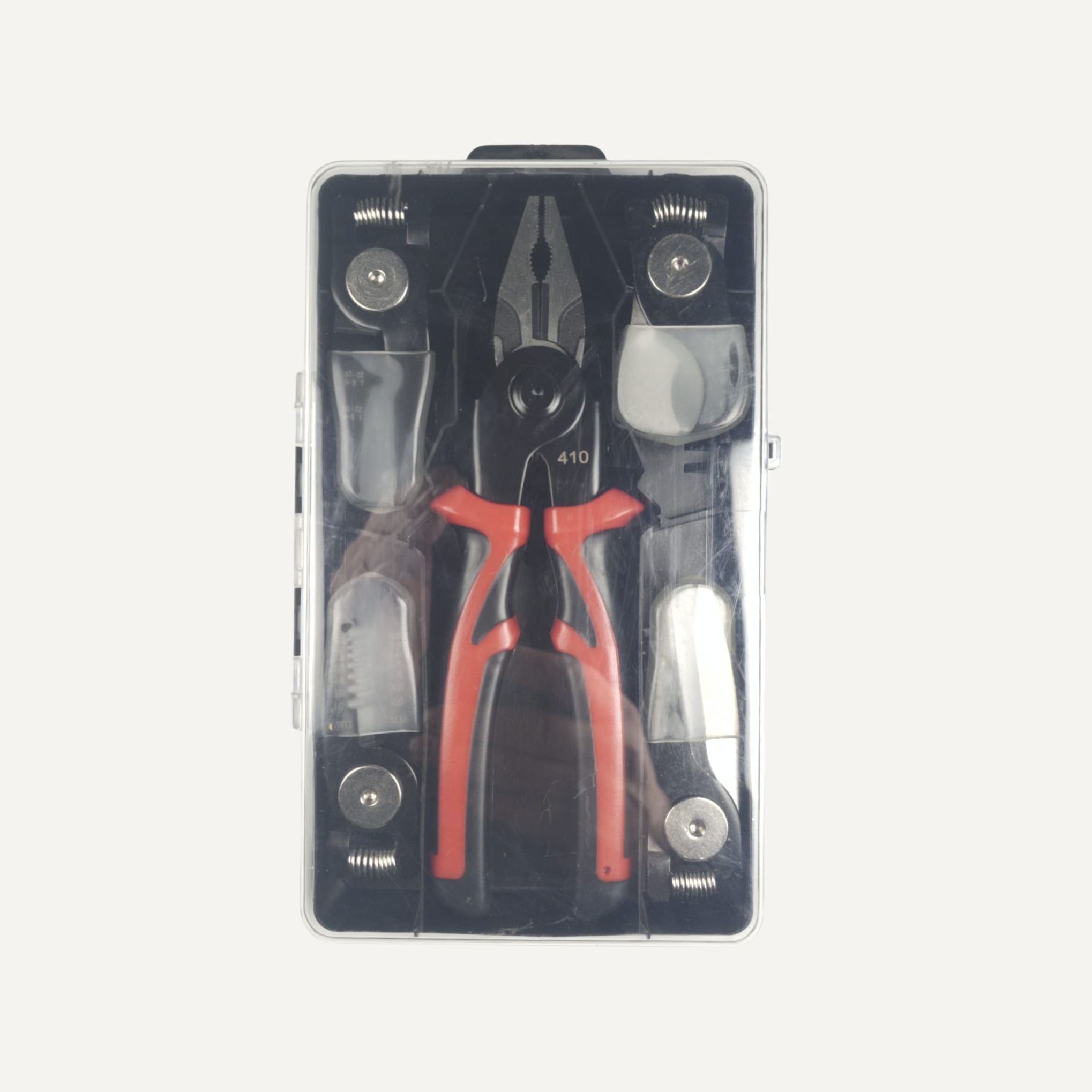 Compact 5-in-1 Interchangeable Pliers Set