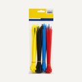 Coloured Nylon Cable Ties – 3.6×250mm, 100 Pack - Nylon Cable Ties