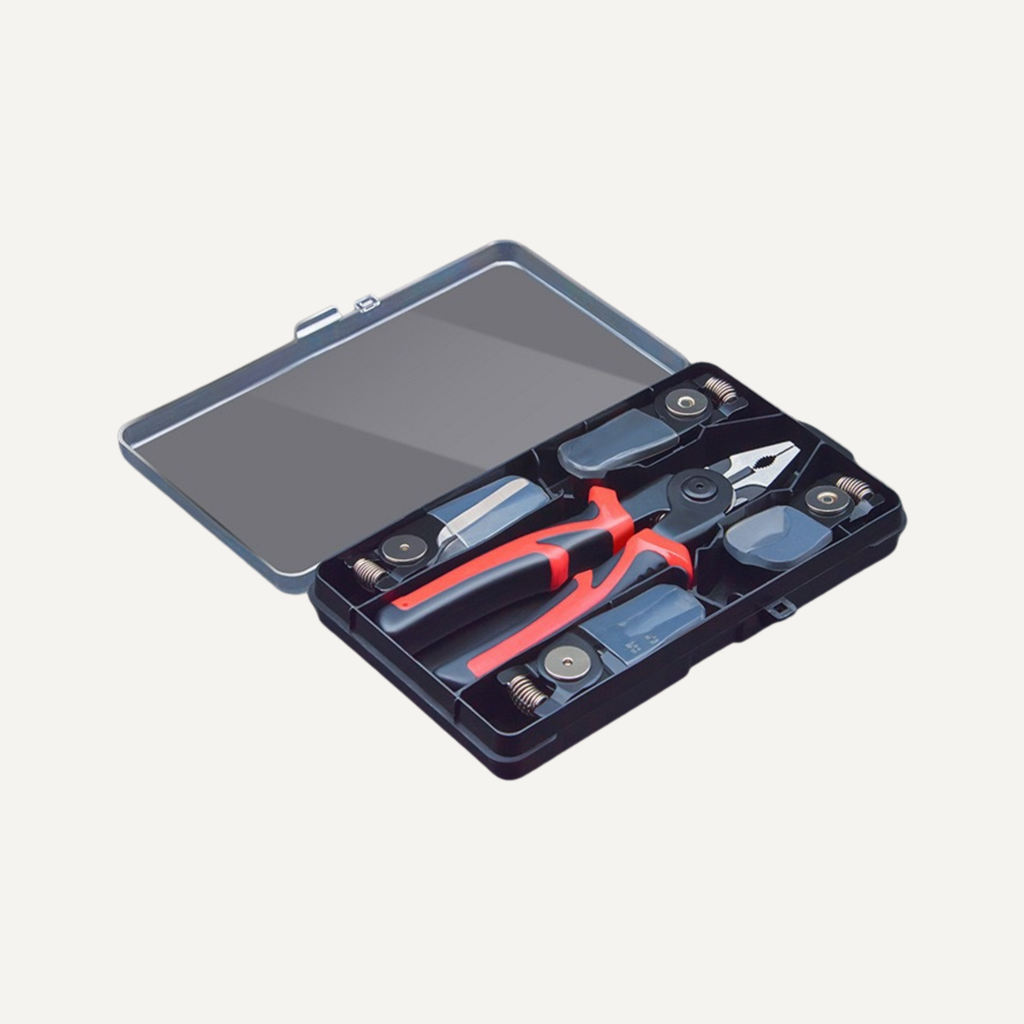 Compact 5-in-1 Interchangeable Pliers Set