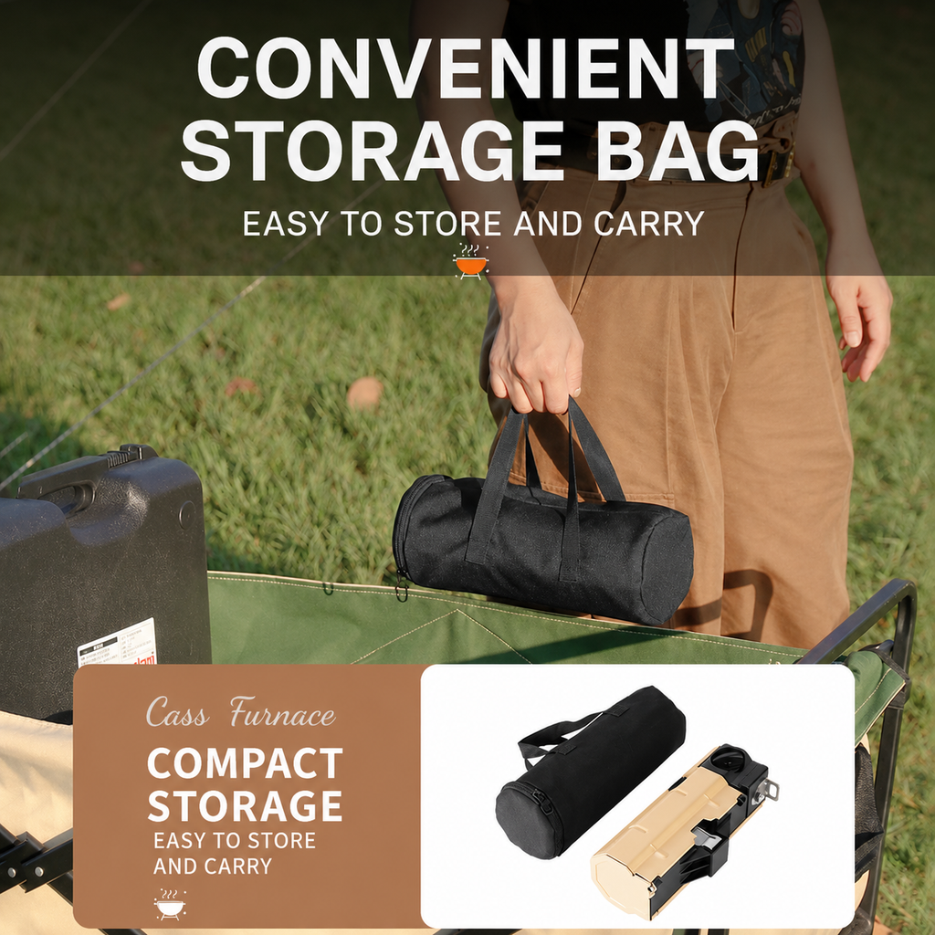 Compact Folding Camping Stove