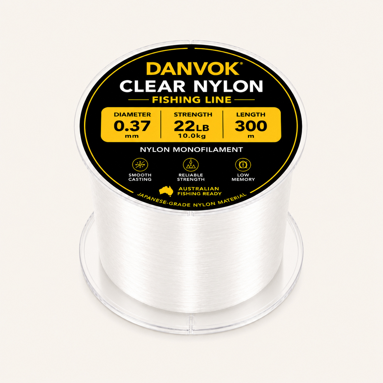 Nylon Monofilament Fishing Line 300m 22LB