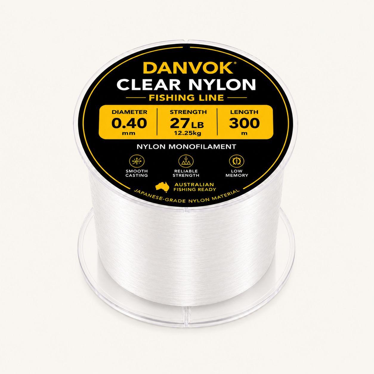 Nylon Monofilament Fishing Line 300m 27LB