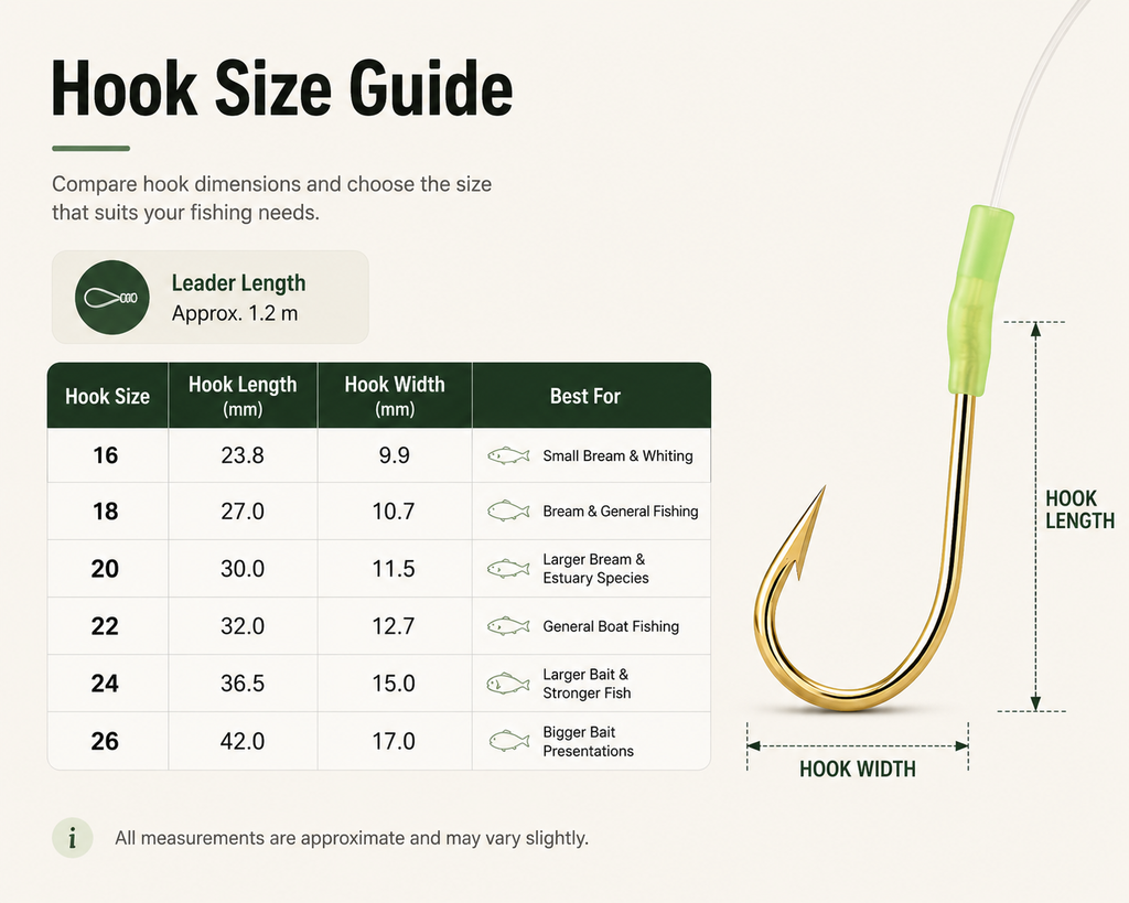 Pre Tied Glow Fishing Hook Rigs Gold Hooks 10 /Pack - Additional Product View