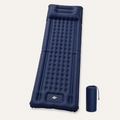 Portable Inflatable Camping Sleeping Pad with Built-in Foot Pump