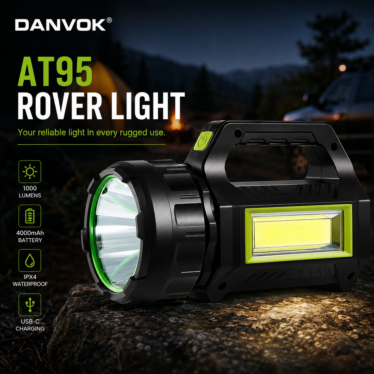 AT95 Rover Light - Product Detail View