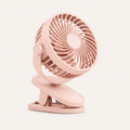Rechargeable Clip Fan with Dual Battery