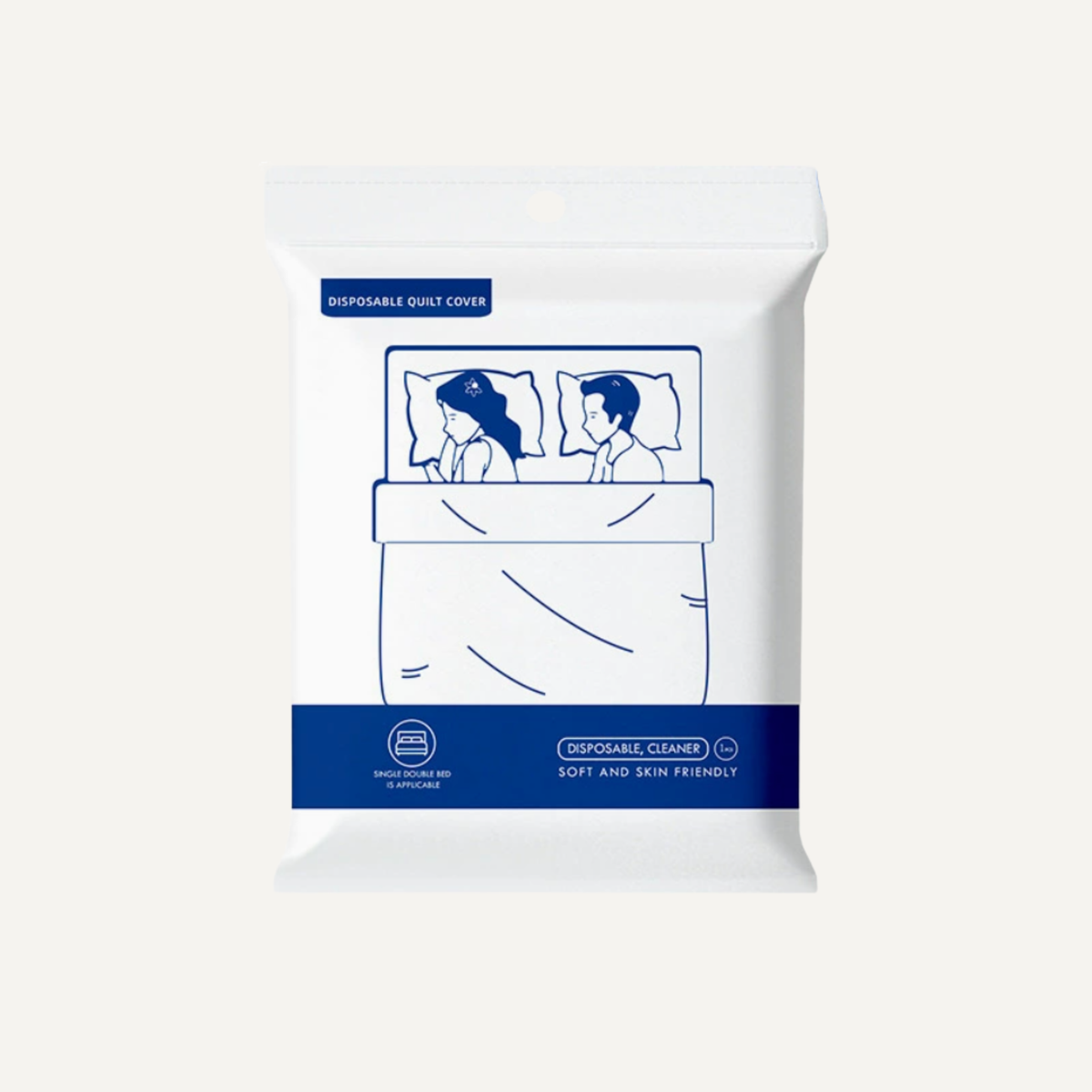 Disposable Double Quilt Cover – 220 × 240 cm