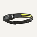 Dual White COB Sensor Headlamp with Side Light