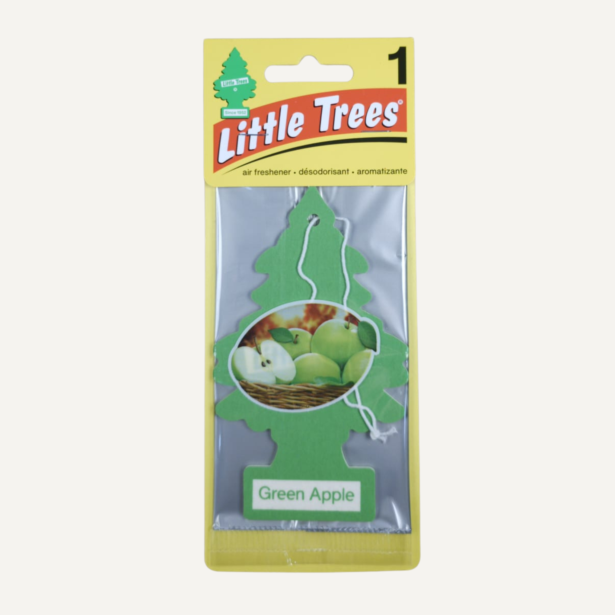 Little Trees Air Freshener – Green Apple - Hanging Car Air Freshener