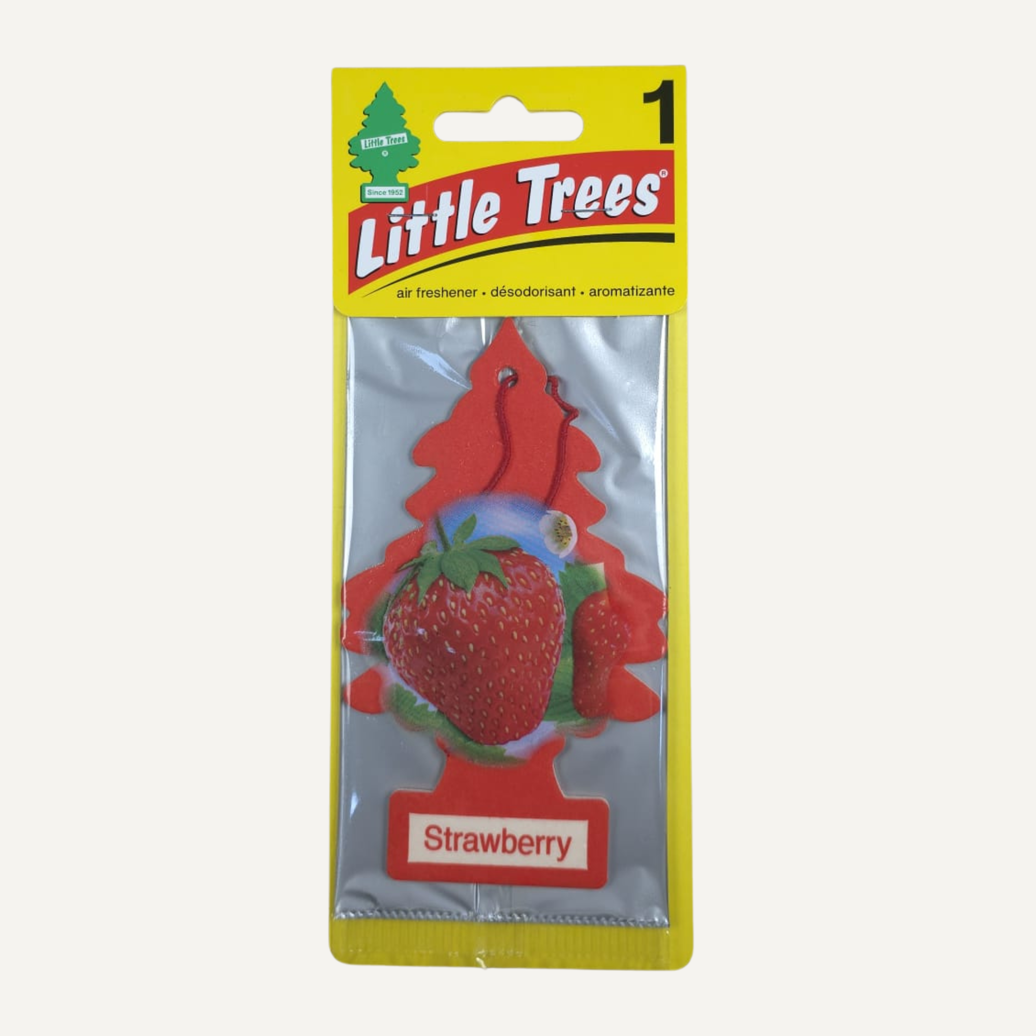 Little Trees Air Freshener – Strawberry - Hanging Car Air Freshener