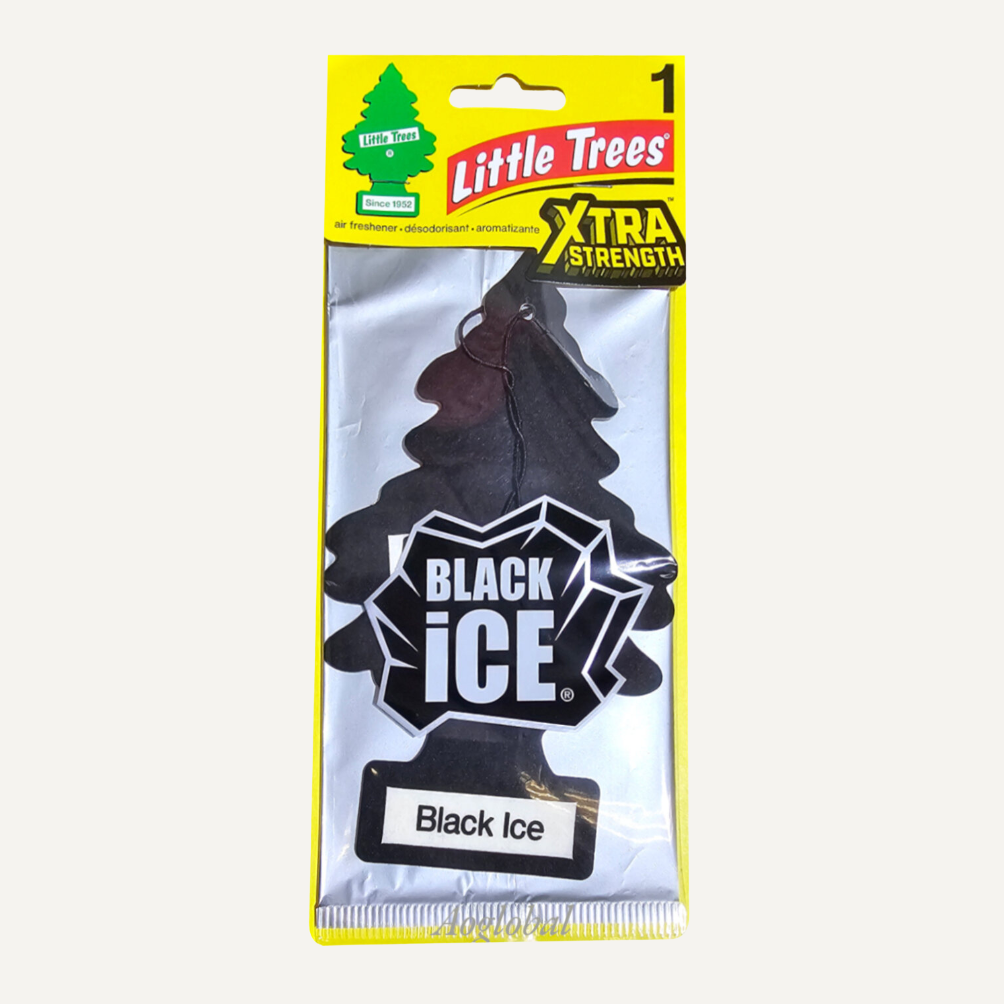 Little Trees Extra Strength Air Freshener – Black Ice