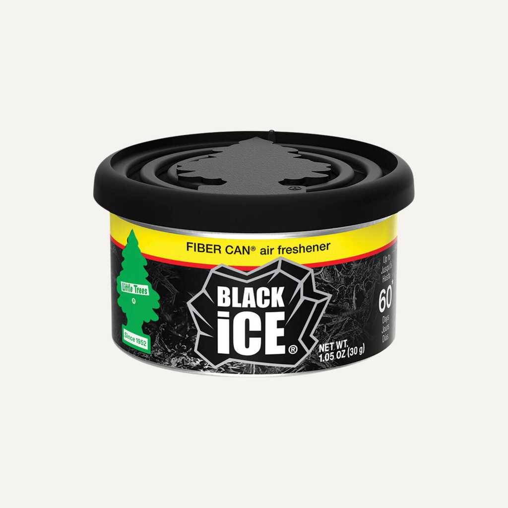 Little Trees Fiber Can Air Freshener – Black Ice, Price for 4 Cans