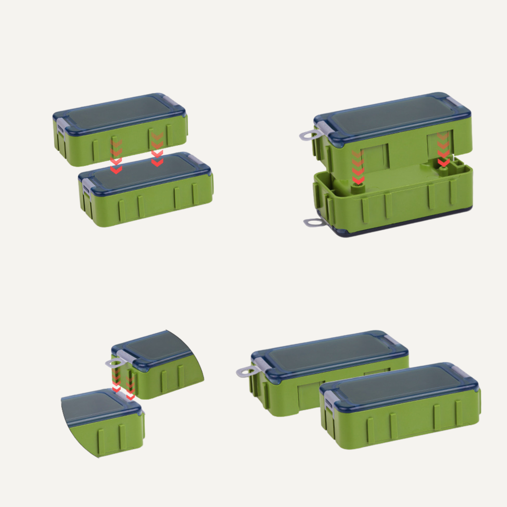 Modular Mini Fishing Tackle Storage Box – Single