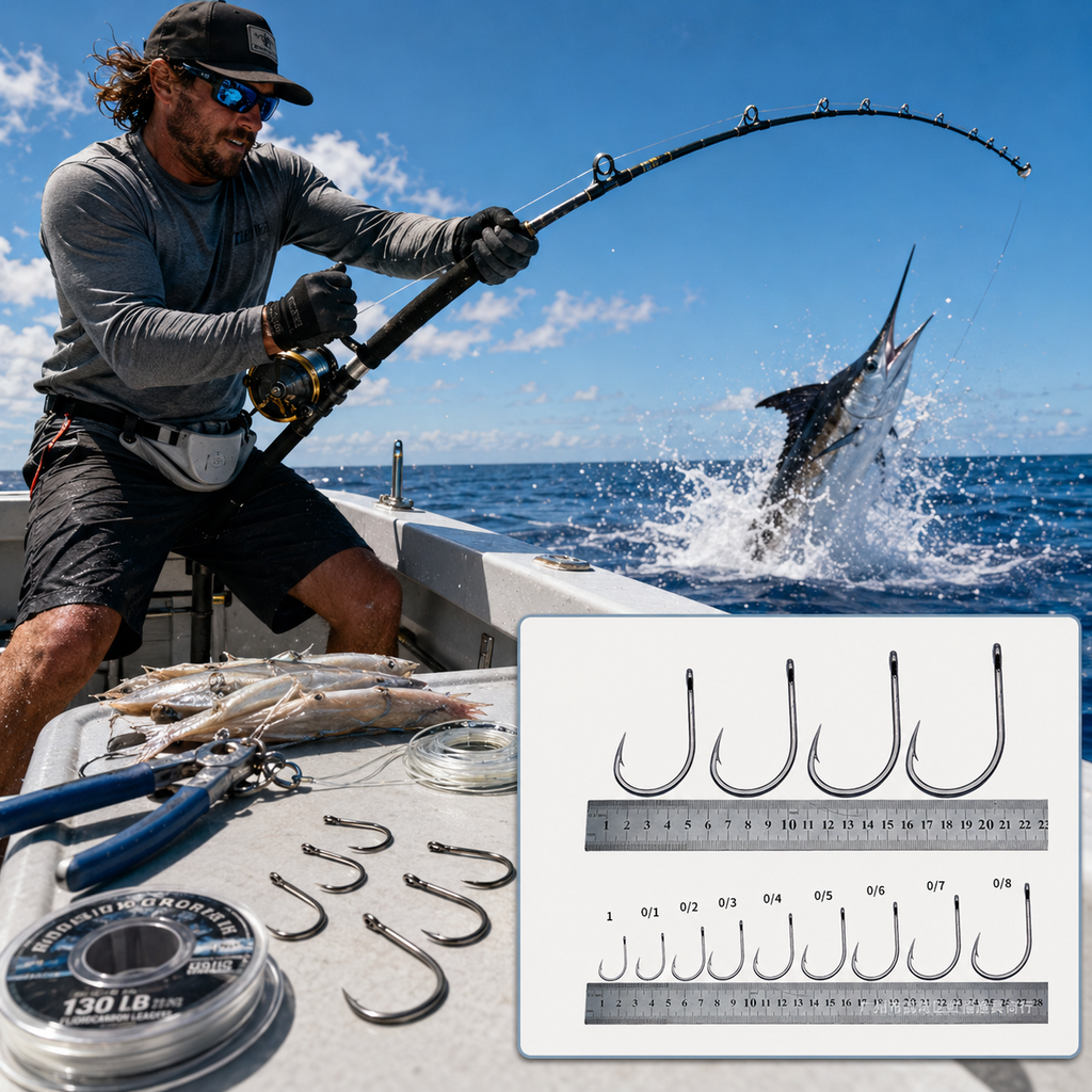 Mustad Hoodlum Hooks – Size 4 –7 Pack - Lifestyle Scene