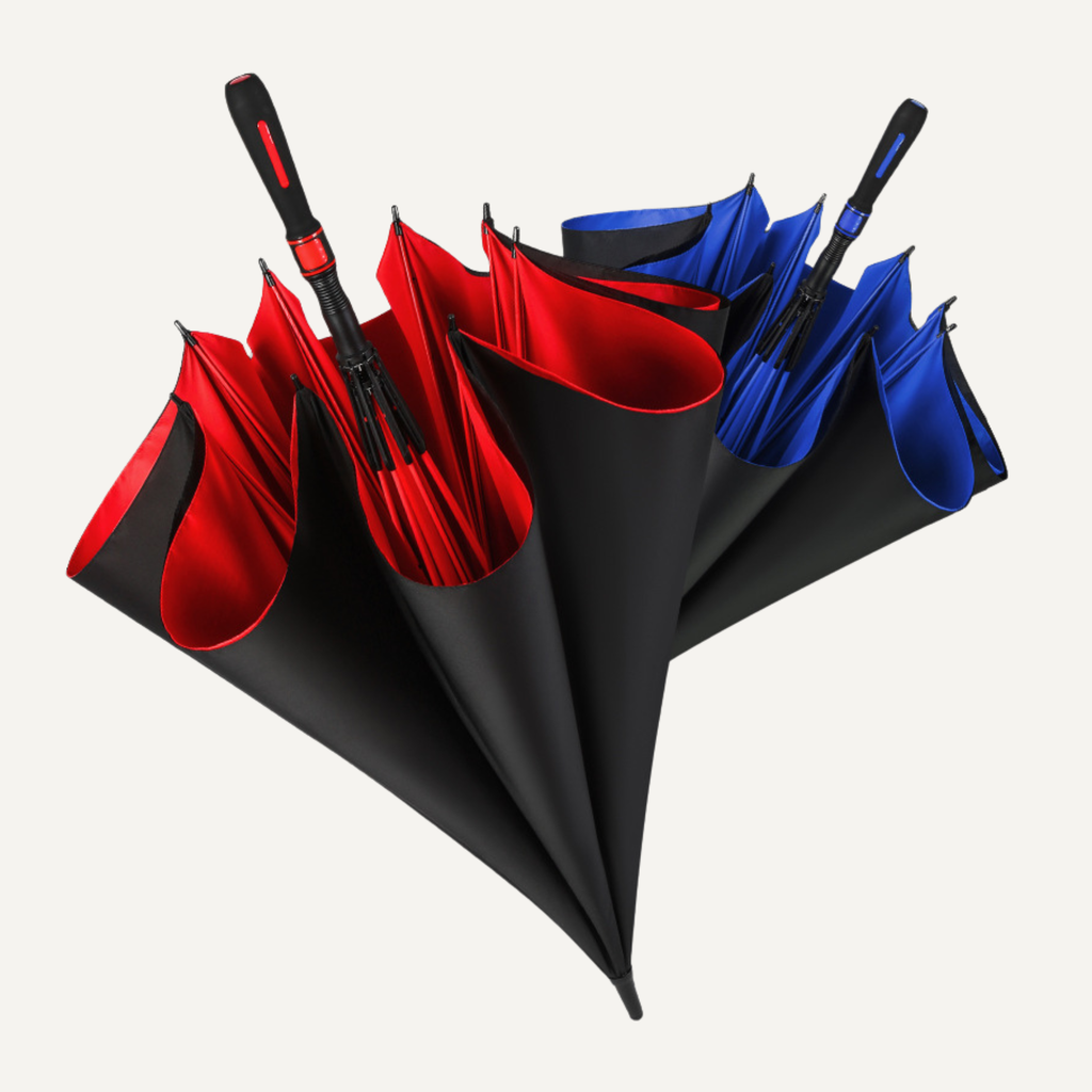 Premium Executive Golf & Car Umbrella – Double Layer, 135cm - Product Packaging View