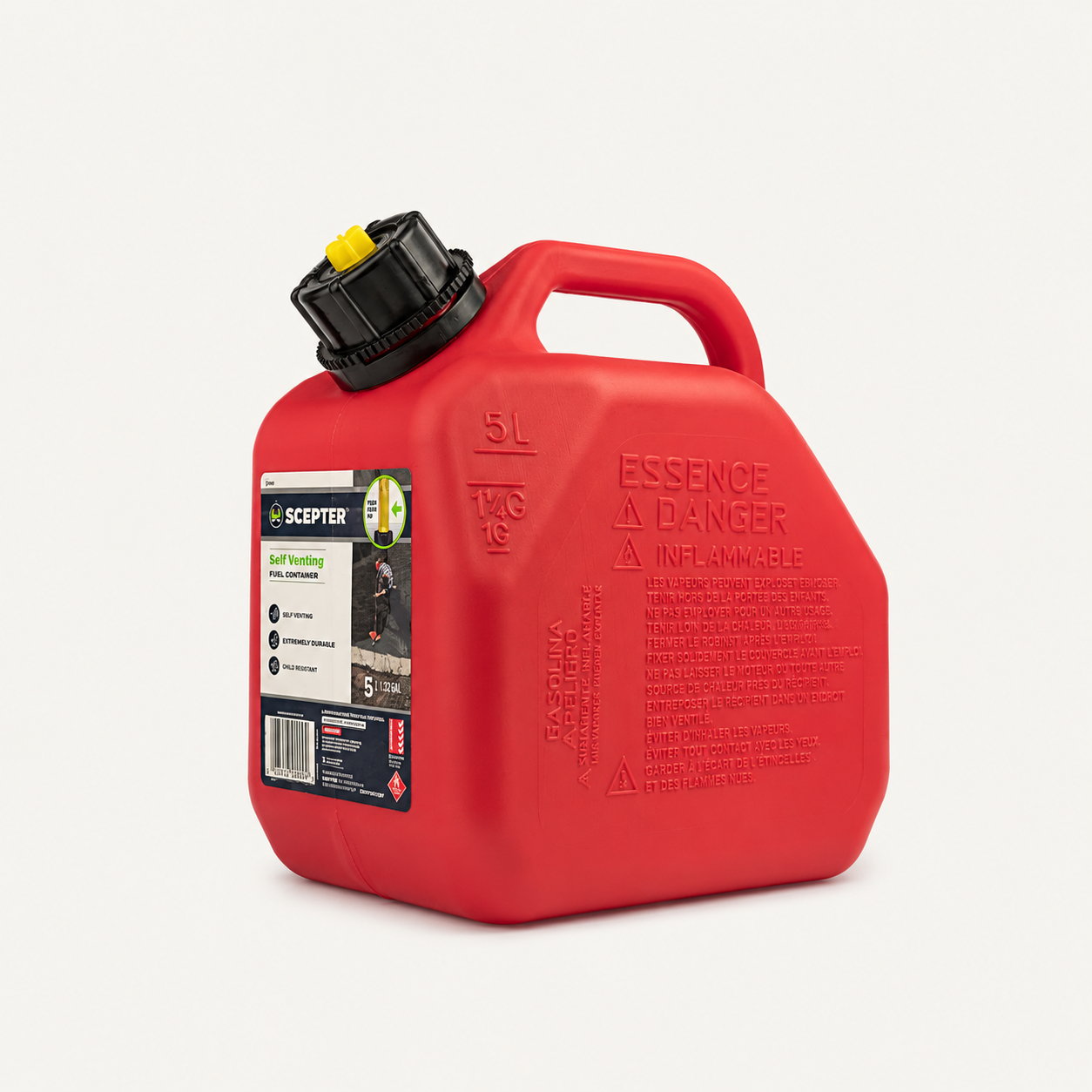 Scepter 5L Petrol Fuel Can
