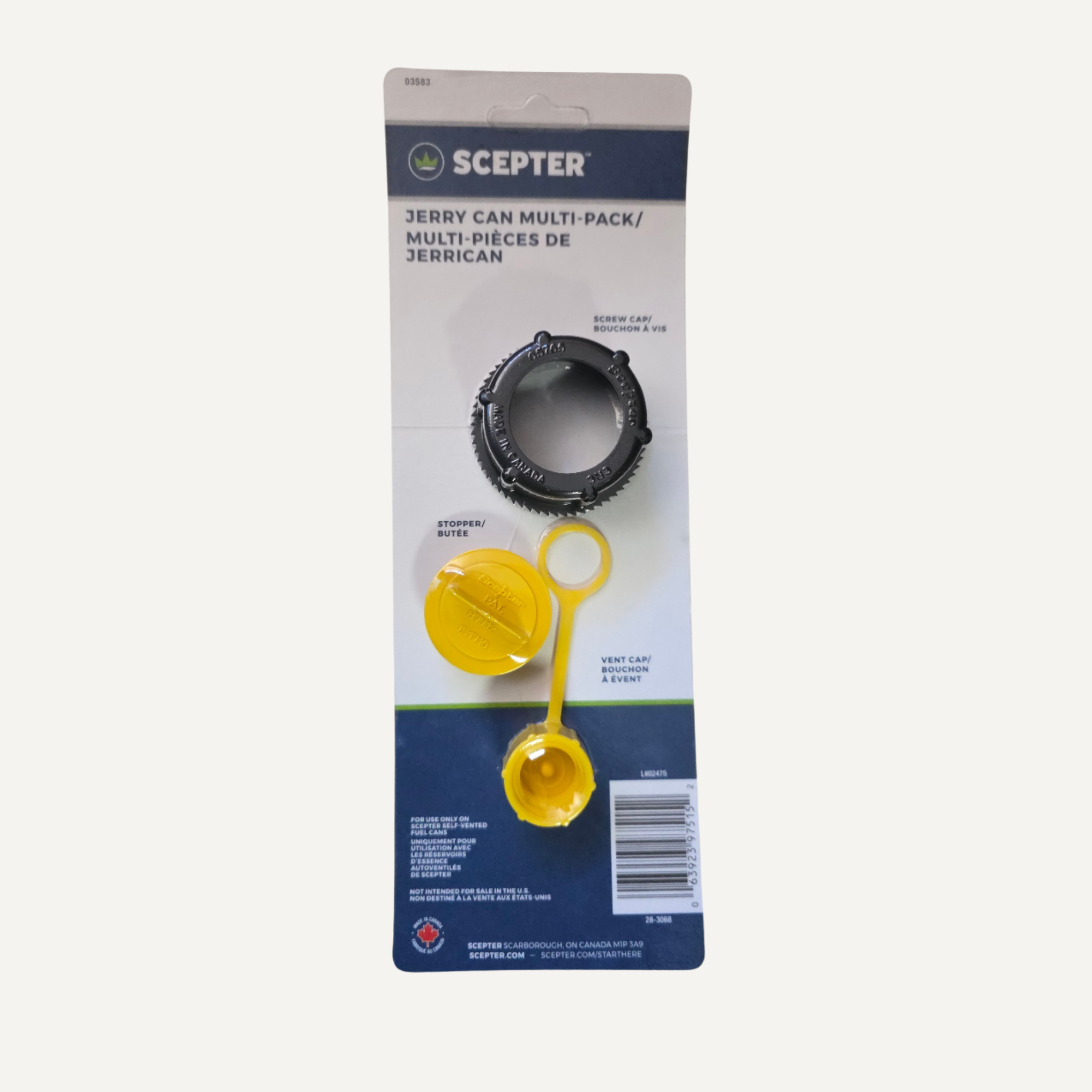 Scepter Jerry Can Replacement Parts Kit 28-3068