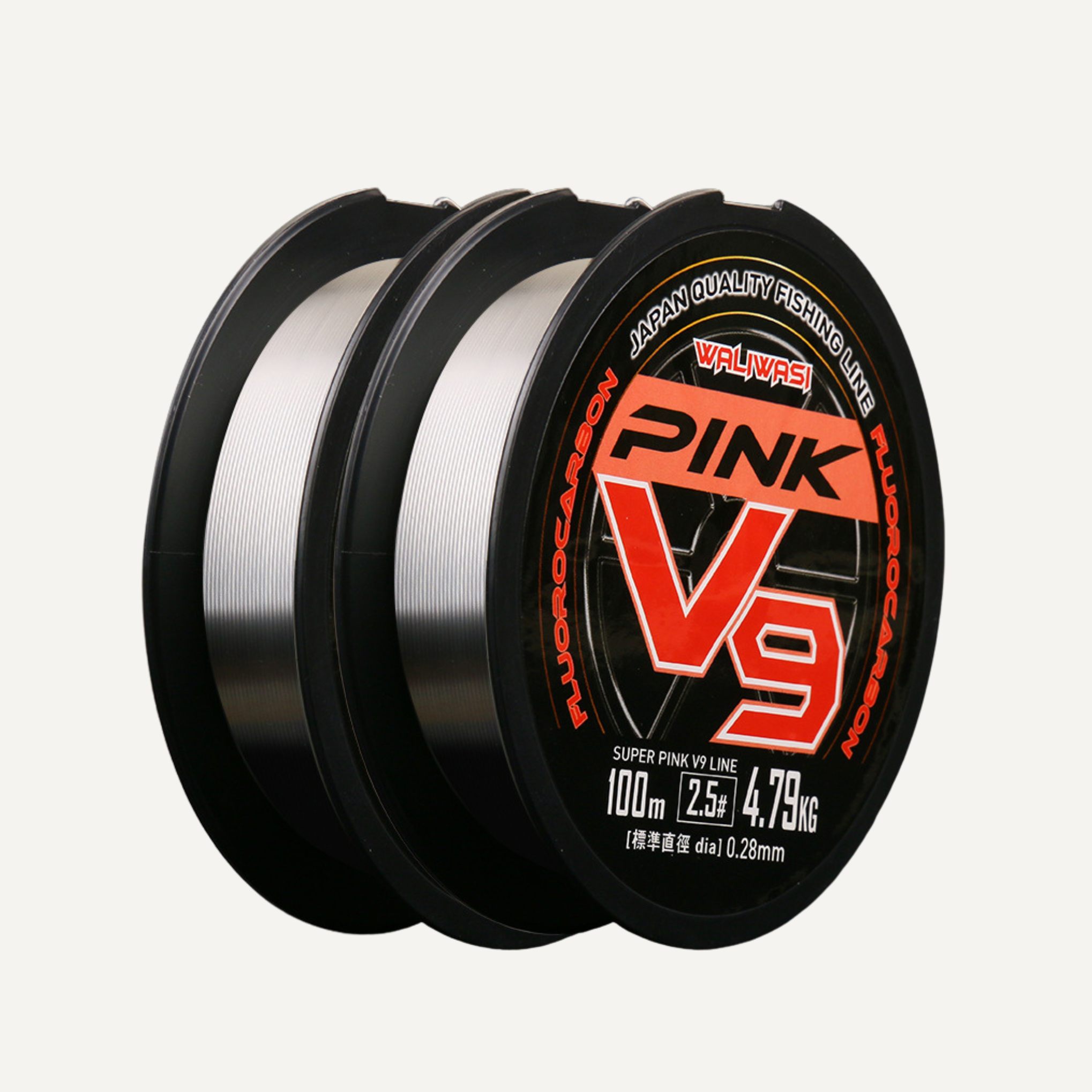 V9 Japanese Carbon Leader Fishing Line – 100m